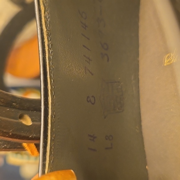 Weyenberg Mens Black Premium leather Dress Shoes lace up New! Sz.14 - Picture 11 of 12